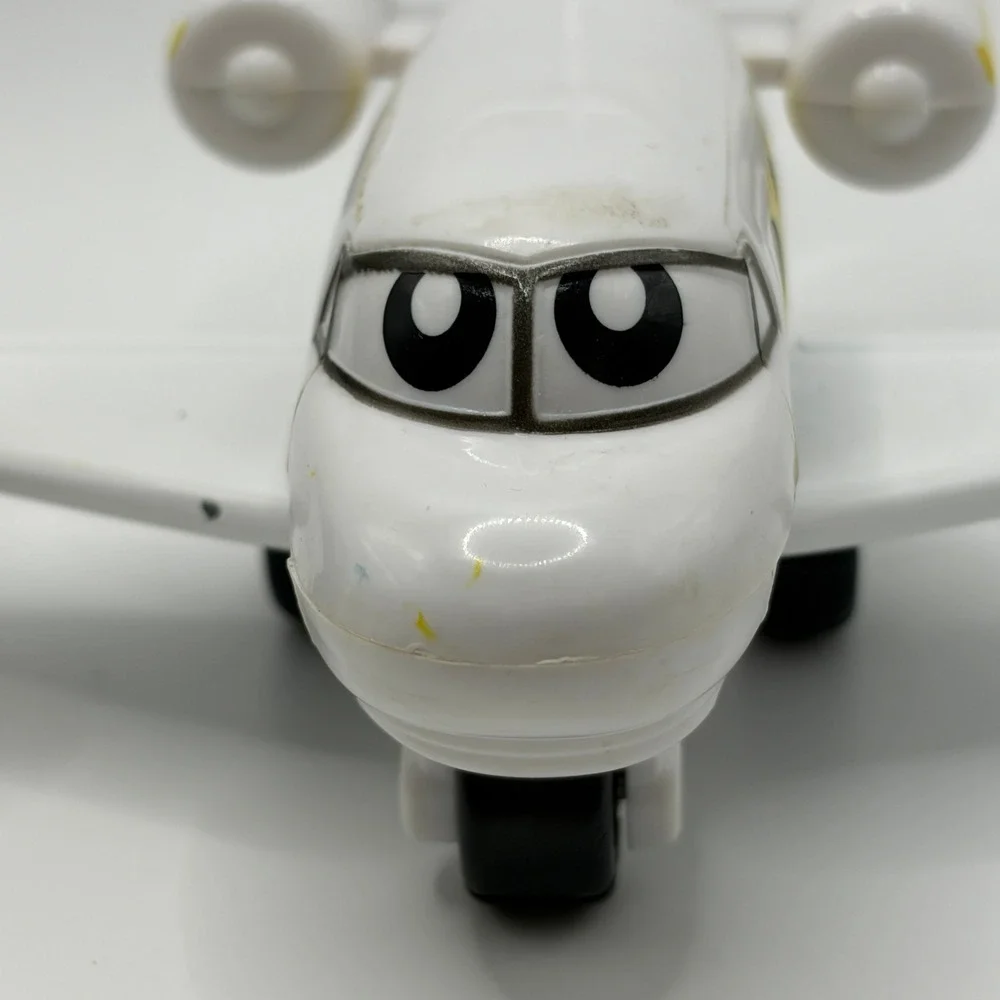 Tonka Maisto Cartoon Toy Airplane Lot 2pc Prop Jet Blue White Kids Vehicle Play